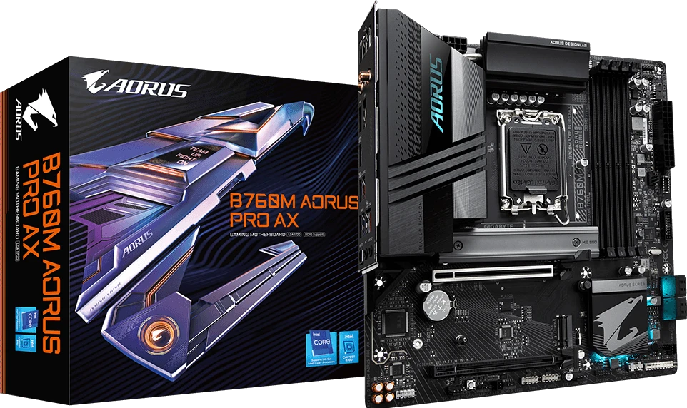 Gigabyte B760M AORUS PRO AX (Rev. 1.x)